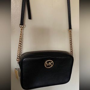 New Black Michel Kors crossbody bag